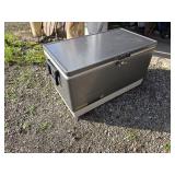 vintage coleman cooler grey