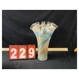 Murano glass Handkerchief vase