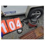 Craftsman shop vac and car ramps