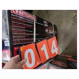Craftsman 1o in 2.7hp. Table Saw