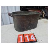copper boiler no lid