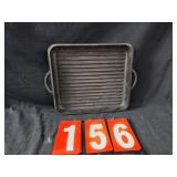 cast iron grill pan camp chef s-13