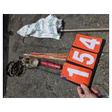 Sheppards hook and other garden items