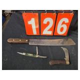 knife lot large dexter pocket eze globemaster