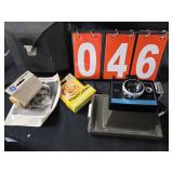vintage Polaroid camera