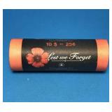 2004 Lest We Forget 25 Cent Roll