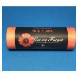 2004 Lest We Forget 25 Cent Roll