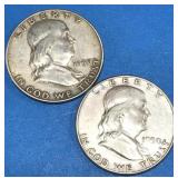 1950 & 1950D Fifty Cents USA