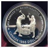 1988 Proof Silver Dollar