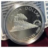 1986 Proof Silver Dollar