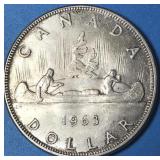 1963 Silver Dollar Canada