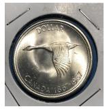 1967 Silver Dollar Canada