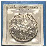 1961 Silver Dollar Canada