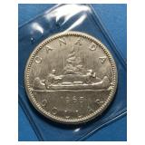 1965 Silver Dollar Canada- Blunt 5