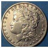 1886 O Morgan Silver Dollar USA