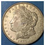 1921 D Morgan Silver Dollar USA