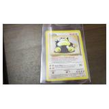 1999 Non Holo Rare Snorlax Card