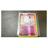 2016 Reverse Holo Rare Clefairy Card