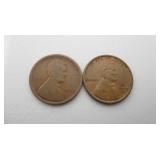 2 1909 VDB Pennies