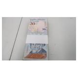 Roughly 100 Identical Foreign Notes