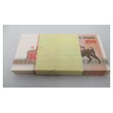 Roughly 100 Identical Foreign Notes