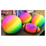 Multicolored Toy Balls