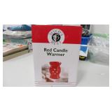 Red Candle Warmer