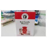Red Candle Warmer
