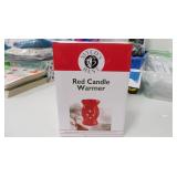Red Candle Warmer
