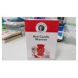 Red Candle Warmer