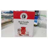 Red Candle Warmer