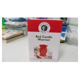 Red Candle Warmer