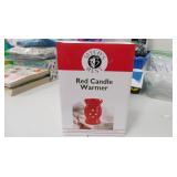 Red Candle Warmer