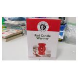 Red Candle Warmer