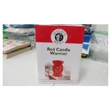 Red Candle Warmer