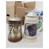 2 Vintage Beersteins