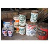Vintage Automotive Tin Collection