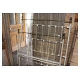 Iron & Brass Bed / Rails / Spring