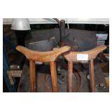 Vintage Wooden Crutches