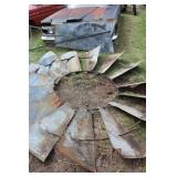 Early Wind Mill Blade & Rudder