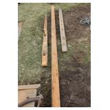 12ft Cedar 4x4 & 2 Pces Antique Posts