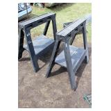 2 Folding Work Stands
