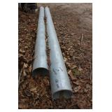 6" Galvanized Pipe 10ft  / 2 Pces