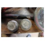 Vintage Grease Caps & Mirrors