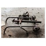 Service Station Oiler Cart & Pump