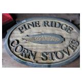 Corn Stove Sign