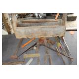 Wood Tool Tote &  Tool Collection