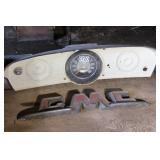 GMC Truck Emblem & Dash Cluster
