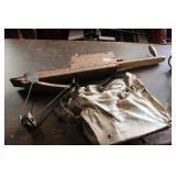 Wooden Garden Seeder & Broadcast Spreader