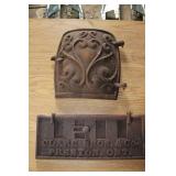 Cast Iron  Stove Doors
